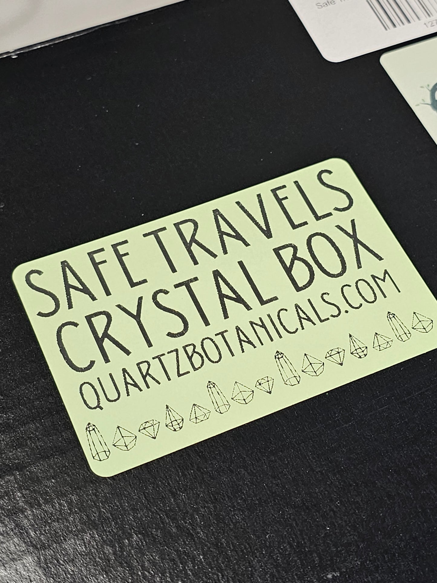 Safe Travels Crystal Box
