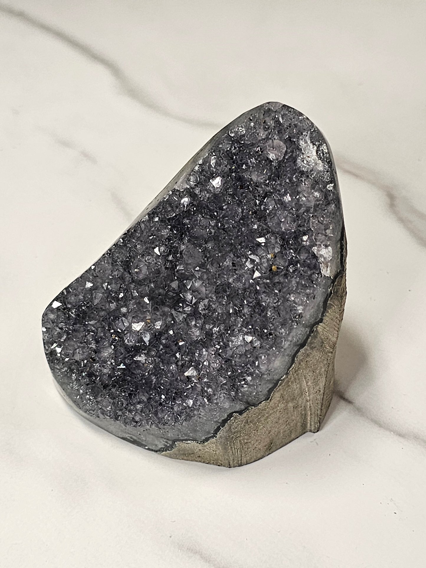 Black Amethyst Cut Base