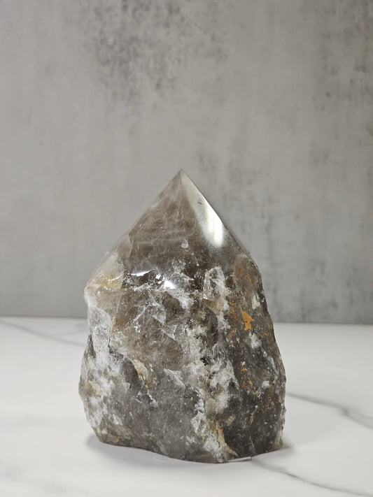 Smokey Quartz Polished Top Point