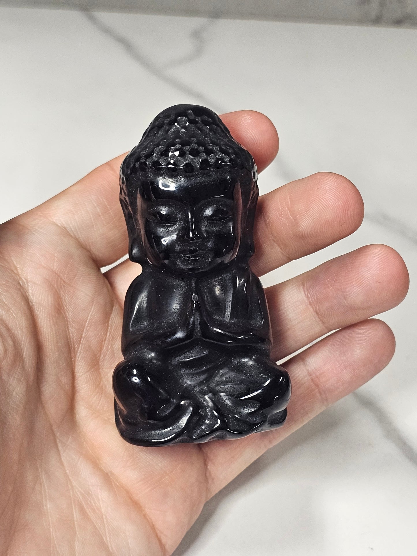 Obsidian Buddha