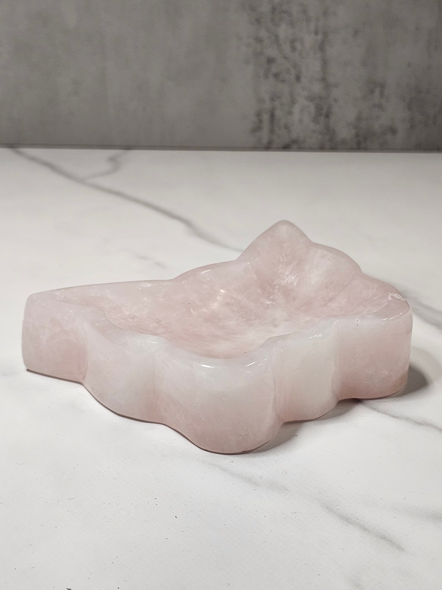 Rose Quartz Butterfly Bowl