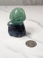 Fluorite Mushroom Carving