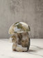 Moss Agate Mushroom Carving