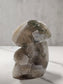 Moss Agate Mushroom Carving