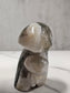 Moss Agate Mushroom Carving