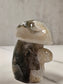 Moss Agate Mushroom Carving