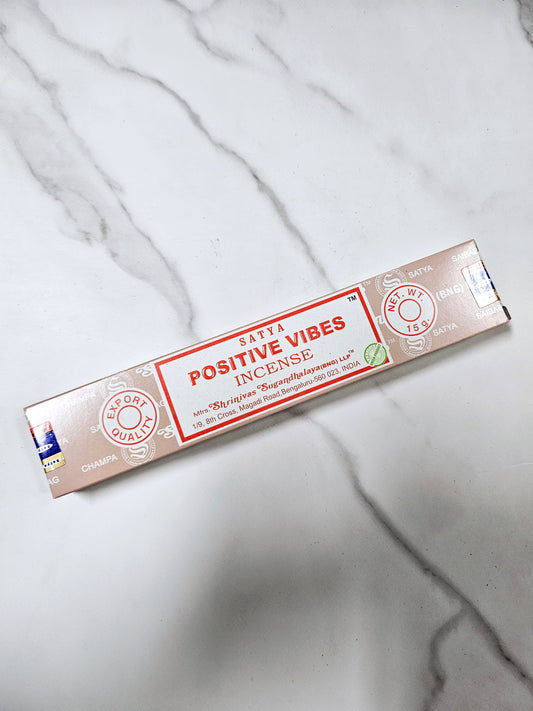 Positive Vibes Satya Incense Sticks 15g