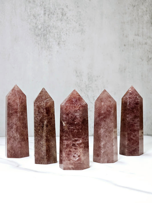 Strawberry Quartz Tower