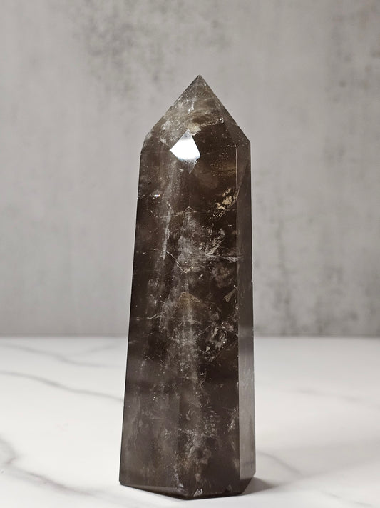 Smokey Quartz Tower