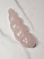 Rose Quartz Snake Carving