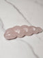 Rose Quartz Snake Carving