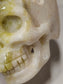 White Jade Skull Carving