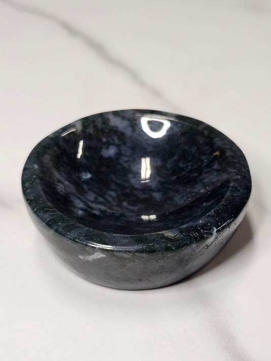 Moss Agate Bowl/Dish