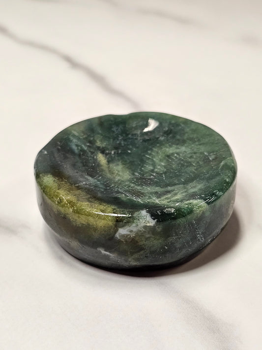 Moss Agate Bowl/Dish