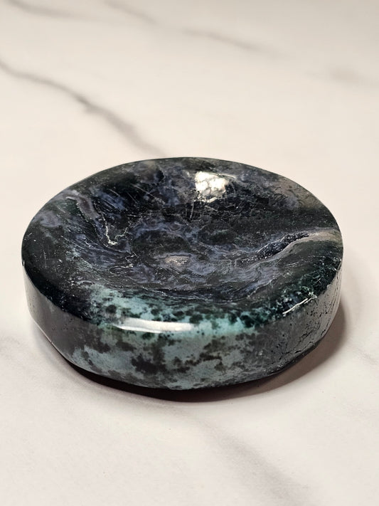 Moss Agate Bowl/Dish