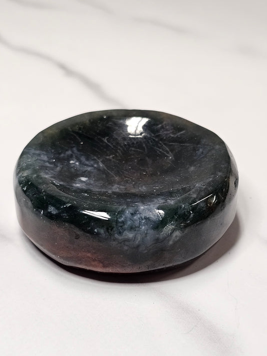 Moss Agate Bowl/Dish