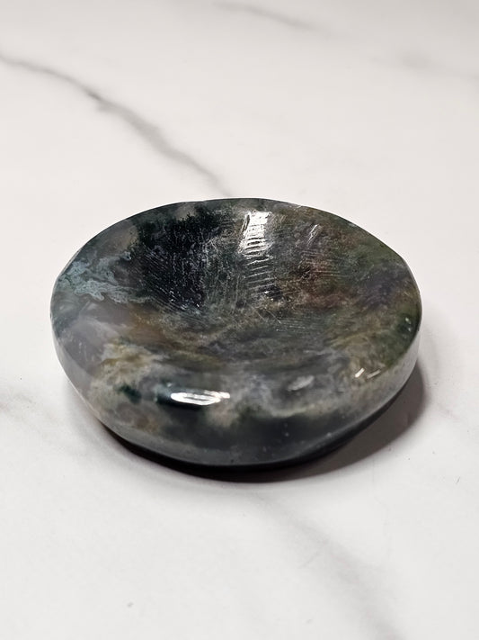 Moss Agate Bowl/Dish