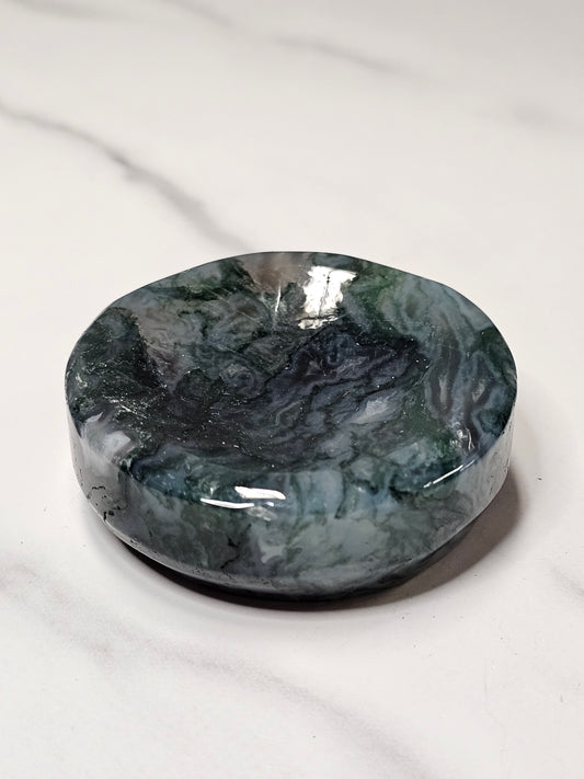 Moss Agate Bowl/Dish