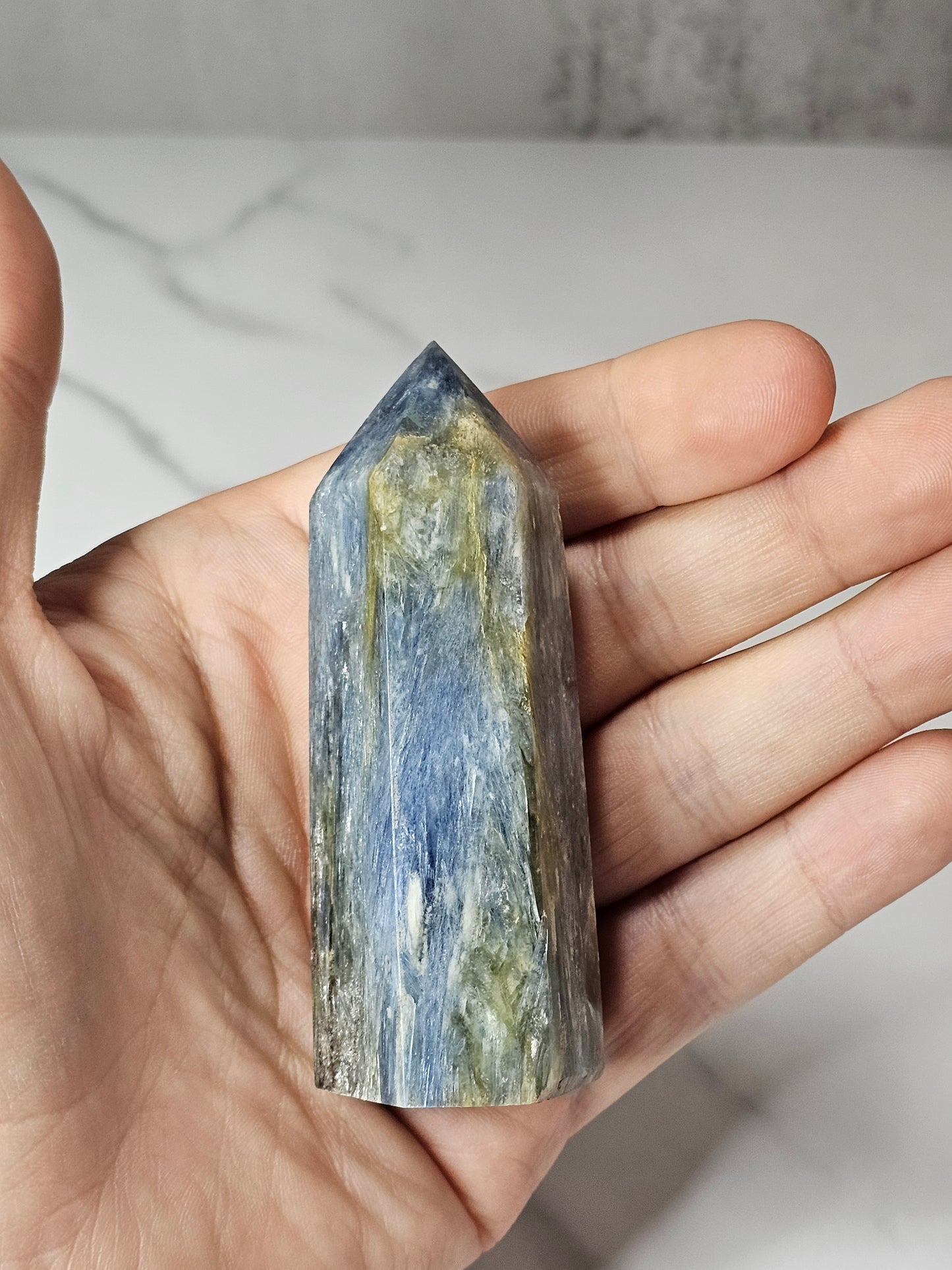 Blue Kyanite Tower