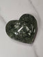 Prehnite Heart Carving