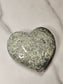 Prehnite Heart Carving