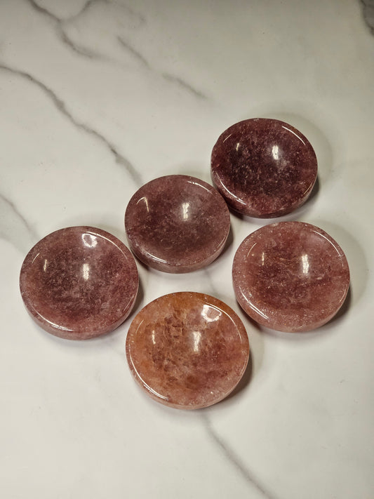 Strawberry Quartz Bowl