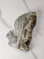 Citrine Cluster Squirrel Carving