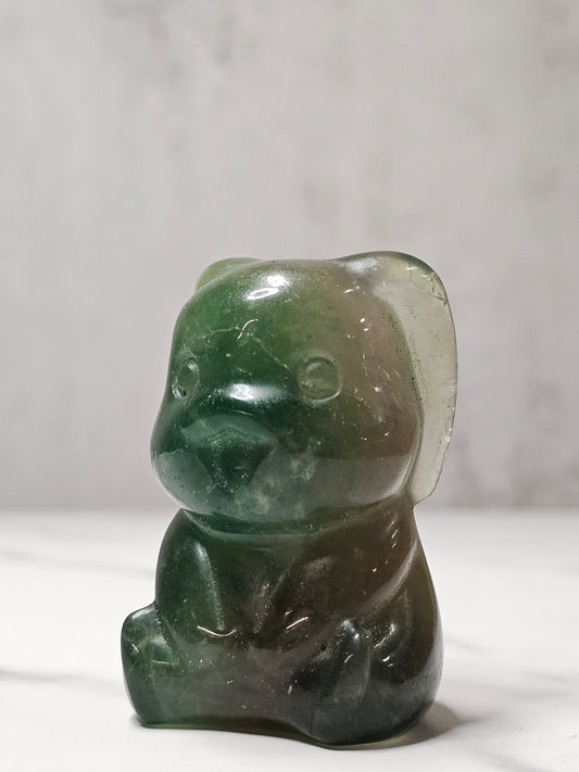 Fluorite Pikachu Carving