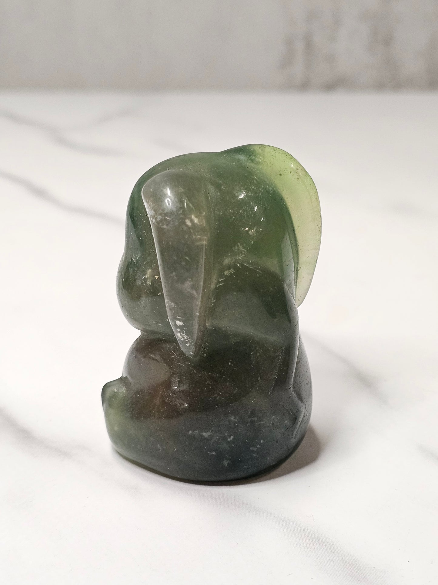 Fluorite Pikachu Carving