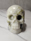 White Jade Skull Carving