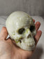 White Jade Skull Carving