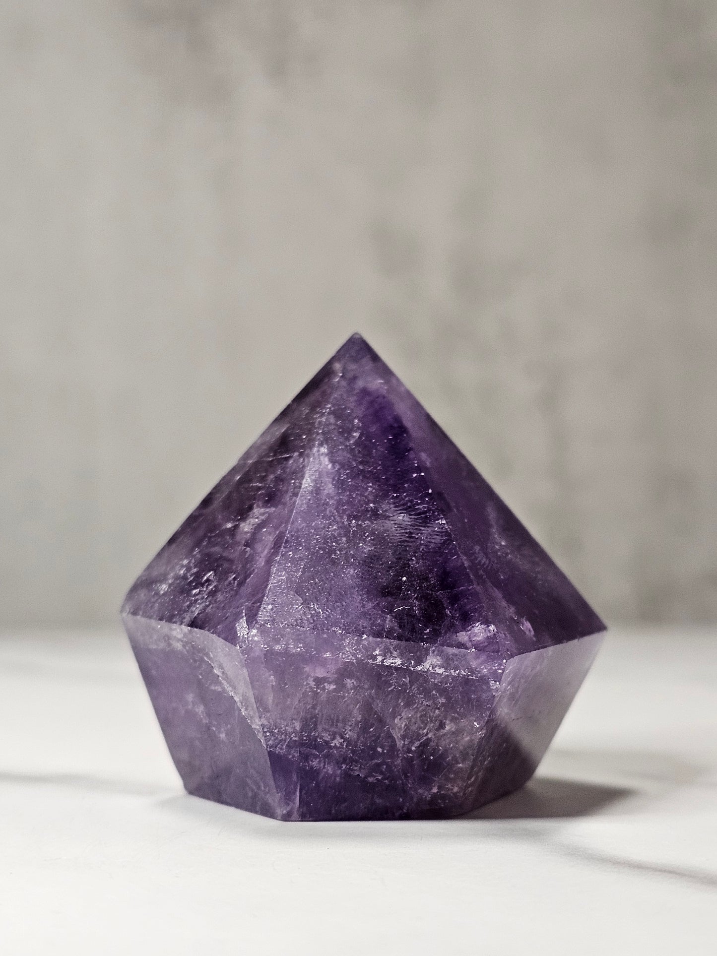 Amethyst Diamond/Gem Cut Point