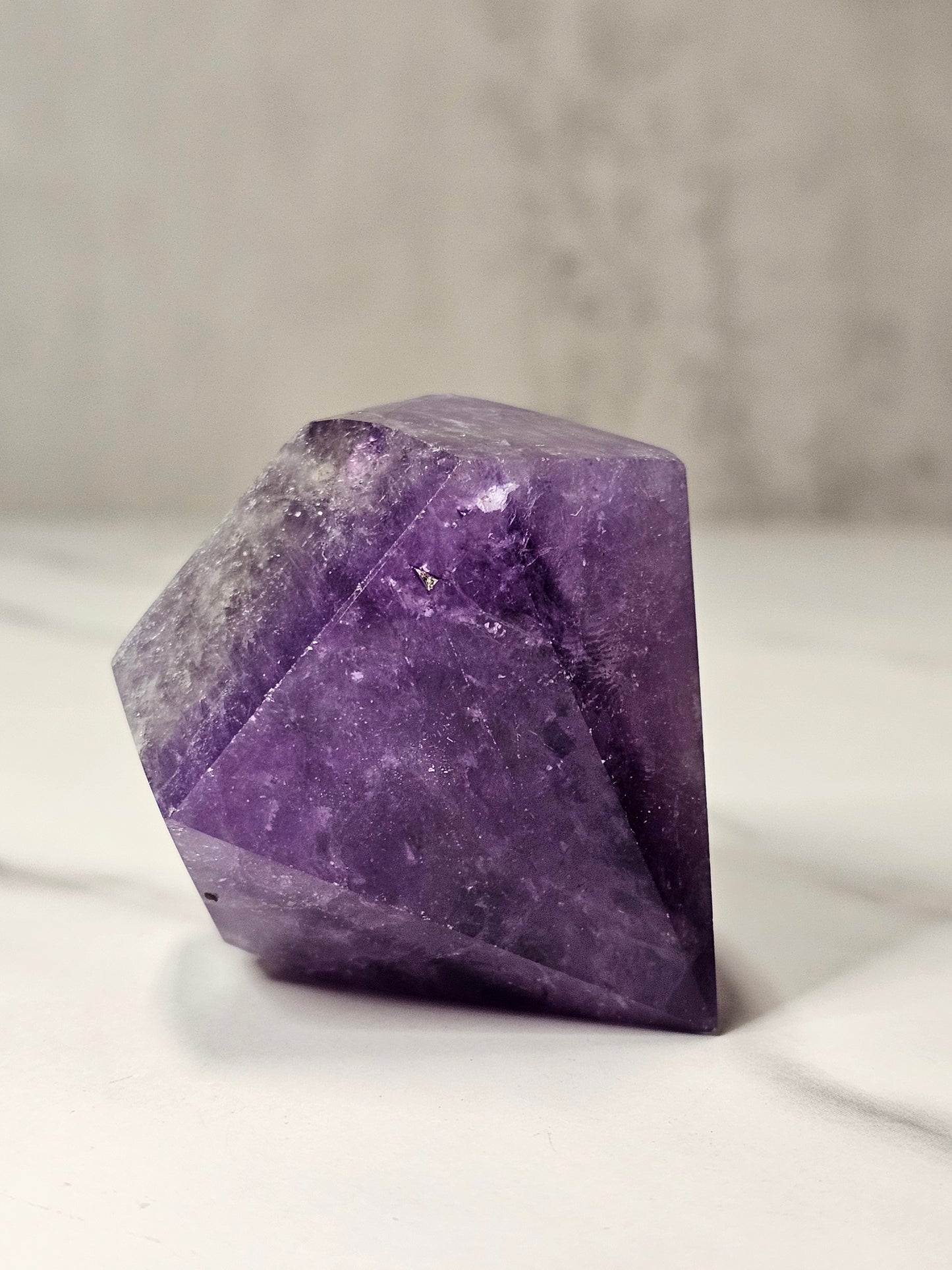 Amethyst Diamond/Gem Cut Point