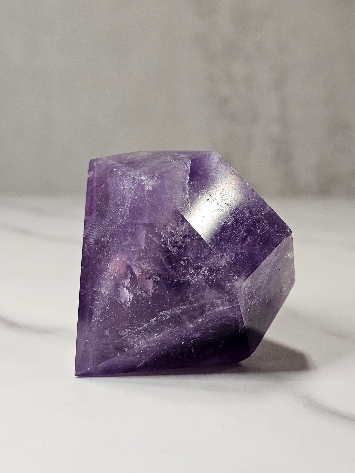 Amethyst Diamond/Gem Cut Point