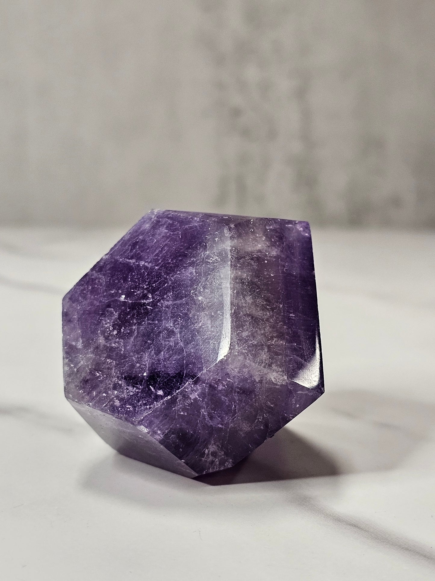 Amethyst Diamond/Gem Cut Point