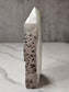 Pyrite on Fluorite Natural Tower Slice