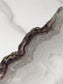 Pyrite on Fluorite Natural Tower Slice