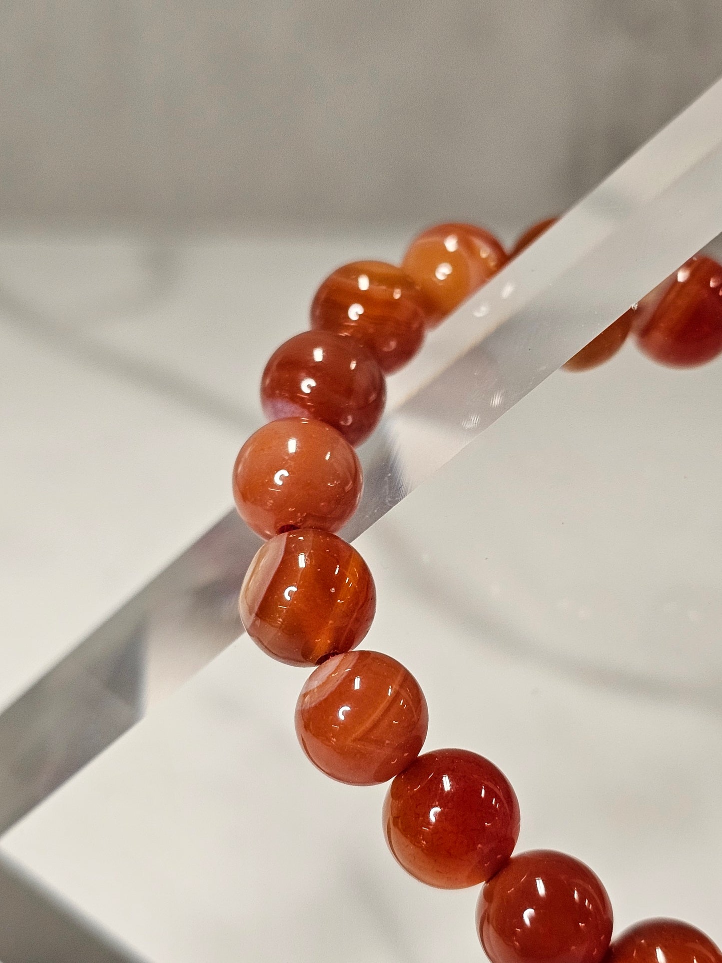 Carnelian Stretchy Bracelet