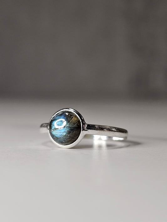 Labradorite Sterling Silver Ring