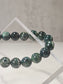 Moss Agate Stretchy Bracelet (Large Bead)