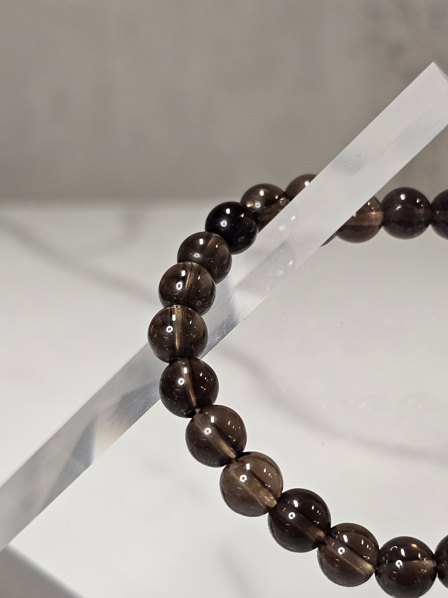 Smokey Quartz Stretchy Bracelet