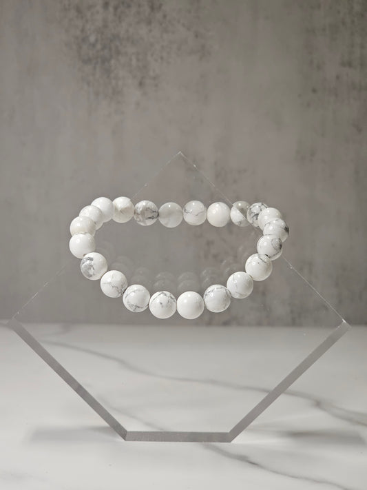 Howlite Stretchy Bracelet