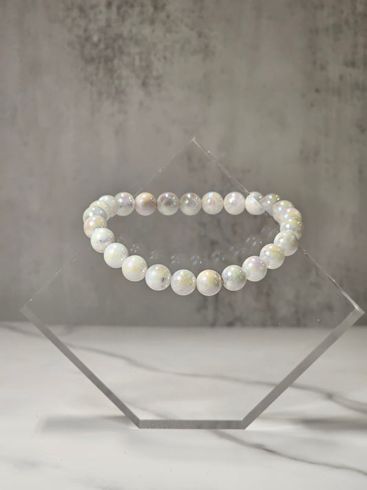 Aura Quartz Stretchy Bracelet