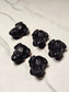 Obsidian Frog Carving