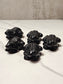 Obsidian Frog Carving