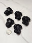 Obsidian Frog Carving