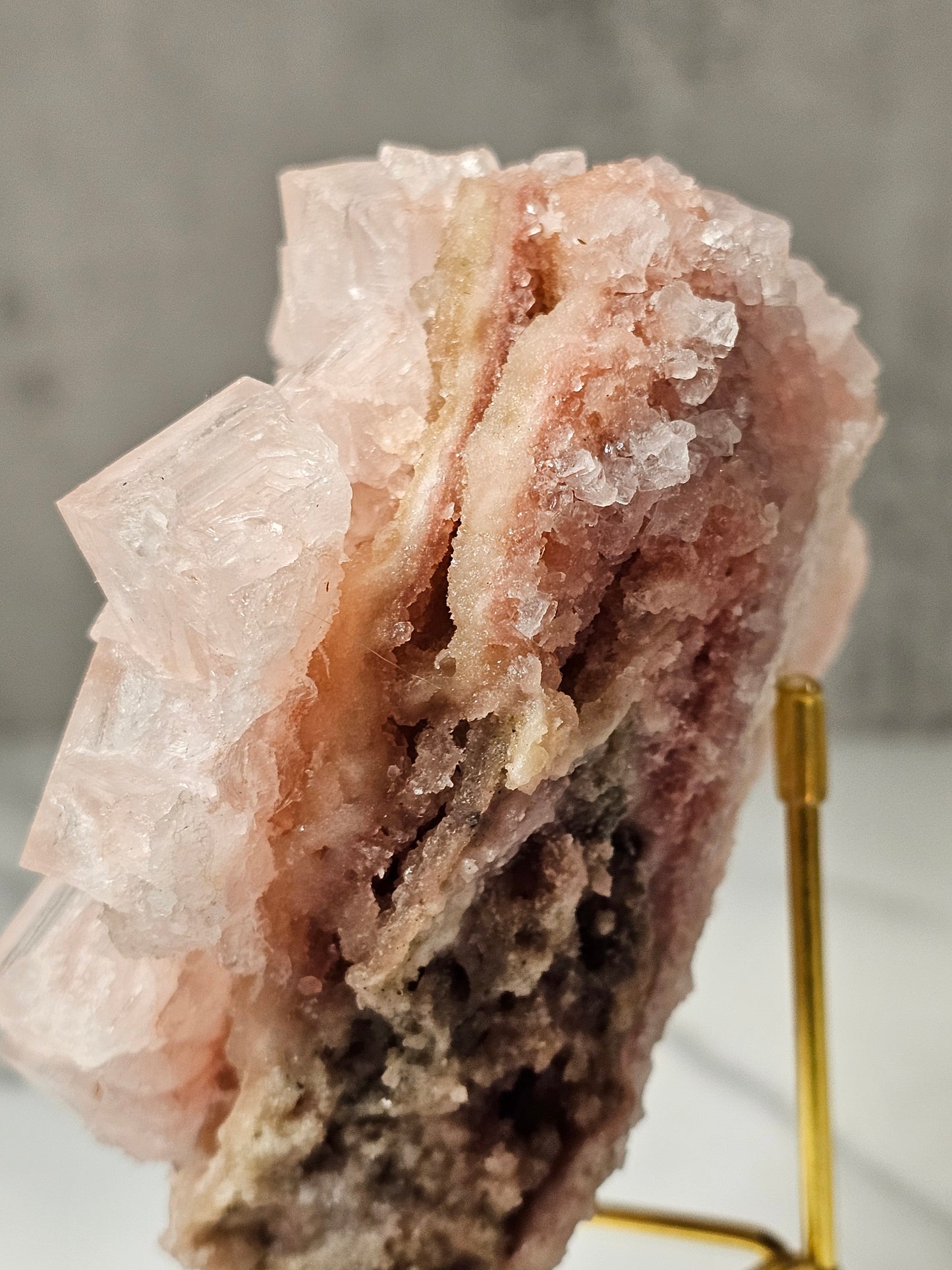 Pink Halite Specimen