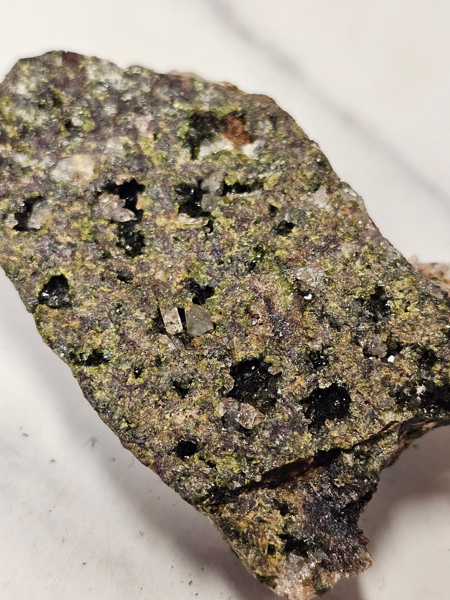 Epidote Quartz Specimen