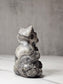 Picasso Jasper Meditating Yoga Dog Carving