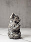 Picasso Jasper Meditating Yoga Dog Carving